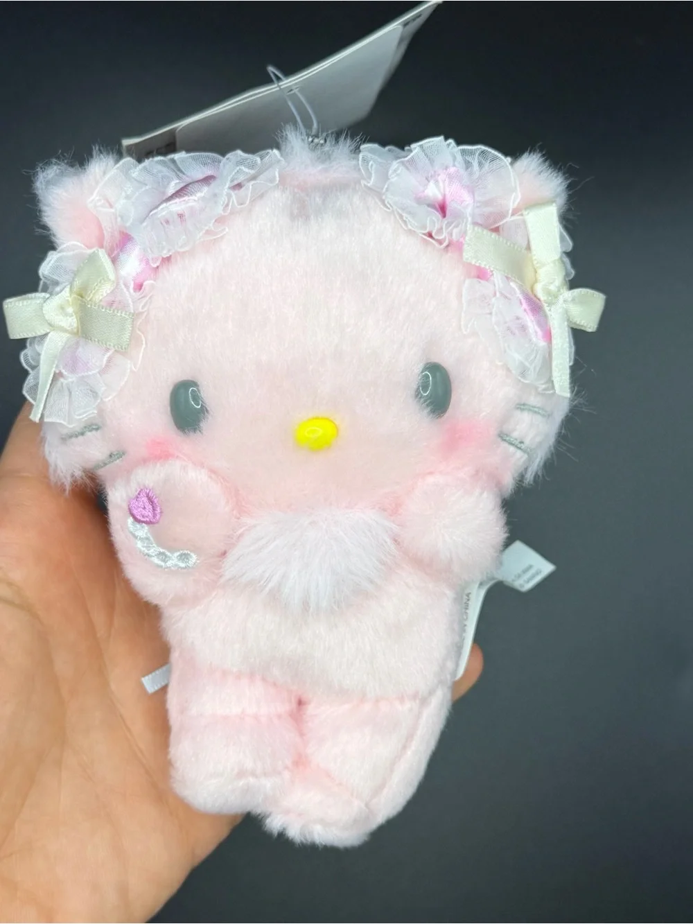 Sanrio pink Charmmy Kitty Plush/Keychain ey23-1